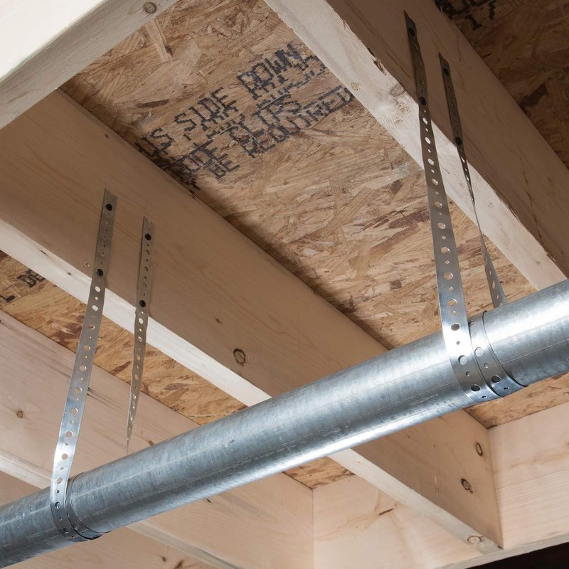 Oatey 33923 28 Ga. Galvanized Hanger Strap, Bagged - 3/4-Inch