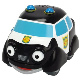 Dickie Toys 203121000 Laws of City PAUL ELECTRIC Police Police Car with Collectible Card