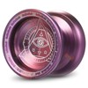2pcs Competitive Yoyo Aluminum Alloy Yoyo Ball with Strings and