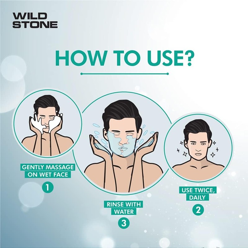 Edge Face Wash for Men, 100ml