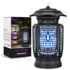 POWIFY Bug Zapper Outdoor&Indoor, 4300V High Powered Electric Mosquito Zapper with 6.3ft Power Cord, Fly Traps, Insect Fly Zapper for Gnat, Moth, Flying Insect