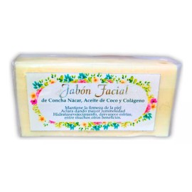 Crema Rosita de Obregon Jabón Natural Concha Nacar Coco Colágeno 100gr Crema Rosita