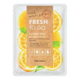 Tonymoly Fresh To Go Yuja Sheet Mask