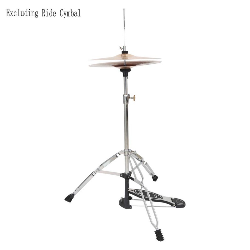 Professional Foldable Hi-Hat Stand,Control Style Drum Hi-Hat Cymbal Stand with