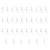 YIYIBYUS Curtain Track Kit With Hooks, Ceiling Mount Curtain Track