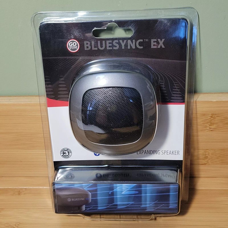 GOgroove Portable Pocket-Sized Rechargeable Bluetooth Speaker with Expanding Bas