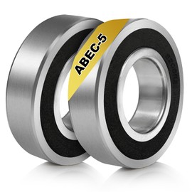 BBMB 6206-RS Double Rubber Seal Deep Groove Ball, P5 High-Precision and Strong Torque Performance, 30x62x16mm Chrome Steel Bearings (2Pack)