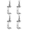 HARFINGTON 4pcs 304 Stainless Steel C Clamps 2.95" (75mm) Wide
