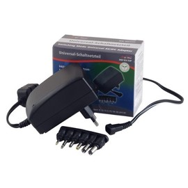 Profitec MW 924 EuP Universal Switch-Mode Plug-In Power Supply 9V 12V 13,5V 15V 18V 20V 24V DC 1500mA (max.)