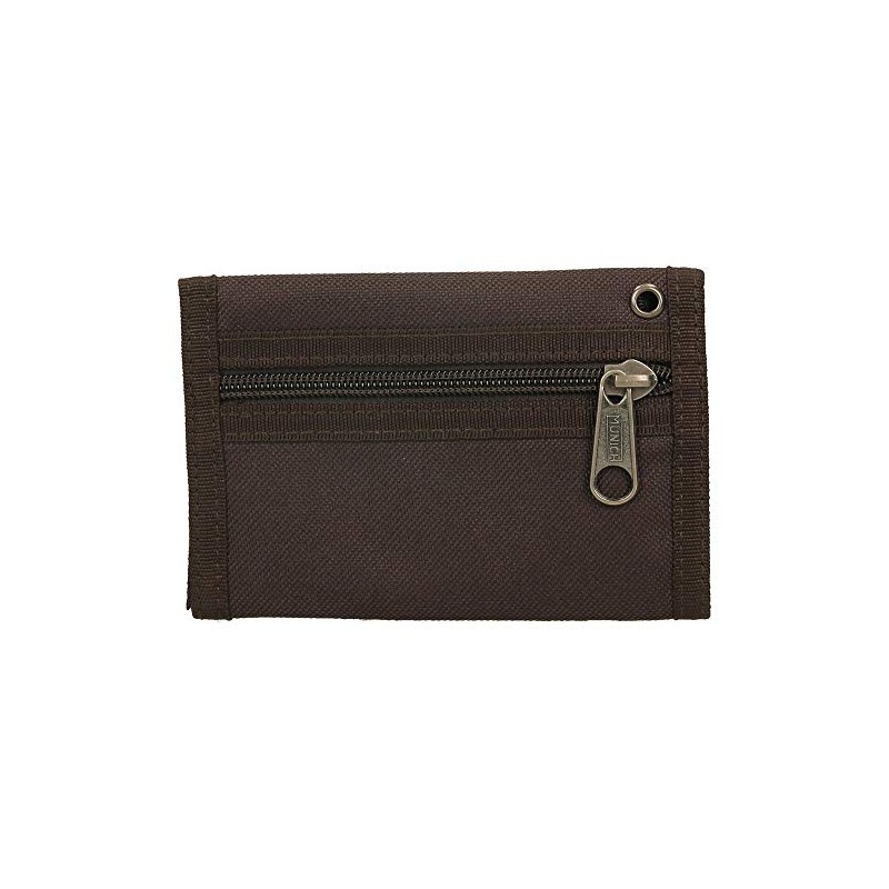 Munich Cordura Brown Wallet, brown, Elegant