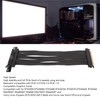PCIe 4.0 X16 Riser Cable 90 Degree High Speed Single