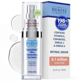 Dr. Denese SkinScience HydroShield Retinol Serum for Face 0.5oz Travel Size