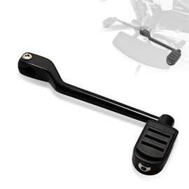 FOVPLUE Heel Shifter Lever w/Shift Peg, Rear Shifter Peg for Harley '86-'17 FL Softail, 88-Later Touring CVO Road Glide Street Electra Glide Road King and '08-Later Trike, Black#2