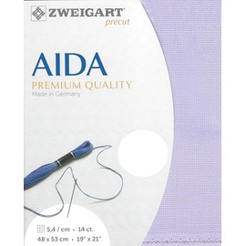 Zweigart Precut Stern-Aida 14 Count Lilac 3706/5120