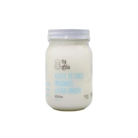 Tía Ofilia Aceite de Coco Orgánico Extra Virgen | Extraído en frío | 473 ml | Raw Organic Coconut Oil | Cold-pressed | Unrefined