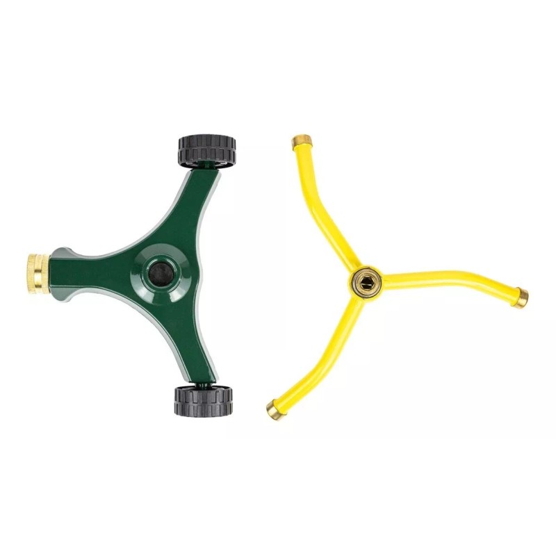 CNX Techtools Aspersor Metálico De Riego Giratorio (360 Grados)