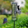 Venniy Rain Gauge, Cat Rain Gauge Outdoor,Rain Measure Gauge with