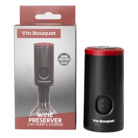 Wine Stopper and Preservator with Sound Indicator