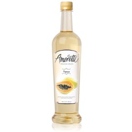 Amoretti Premium Syrup, Papaya, 25.4 Ounce