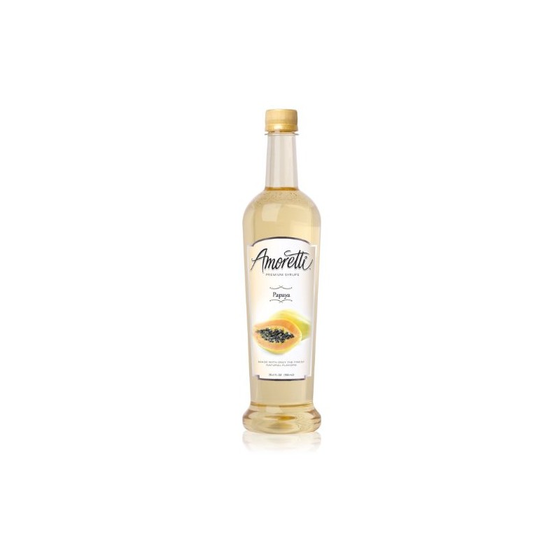 Amoretti Premium Syrup, Papaya, 25.4 Ounce