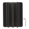 Vertical Laptop Stand Aluminum Alloy Double Dock Black Multifunctional Cooling
