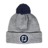 FootJoy Pom Pom Knit Beanie Heather Grey