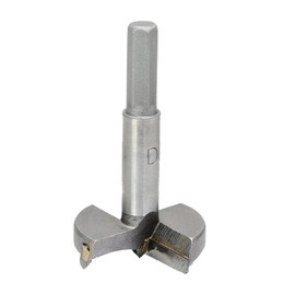 Cjueiom 48mm / 1-7/8 Inch Forstner Drill Bit, Tungsten Carbide Wood Hole Saw Auger Opener Hole Drilling Boring Bit Cutter, Woodworking Hole Opener Hinge Hole Cutter for Wood, Plastic, Plywood