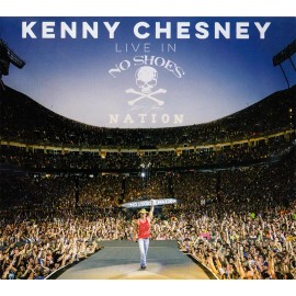 Kenny Chesney ~ Live In No Shoes Nation • 2CD • 2017 Blue Chair Records ••NEW••