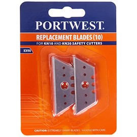 Portwest Replacement Blades for KN10 and KN20 (pack of 10), KN90NCR