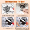 3 Piece Bicycle Repair Tool Set for 6 7 8