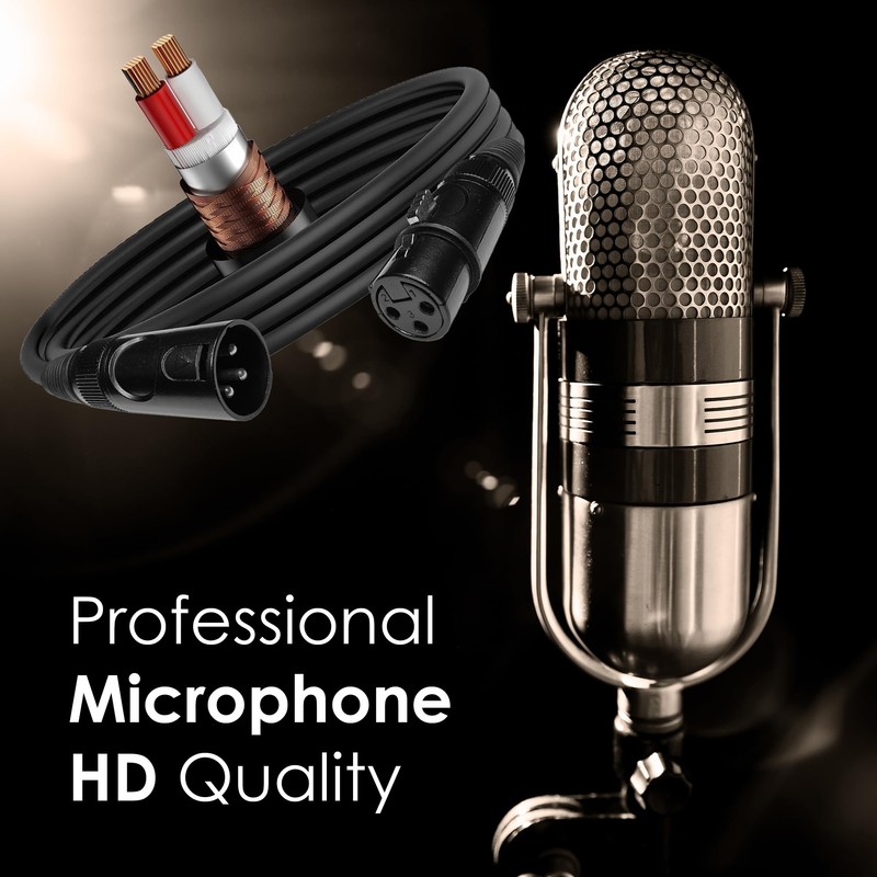 EMB 2-Pack Pro 16AWG 8mm 15 Feet 100% OFC Free