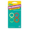 Lucky Line Medium Key Identifiers, Neon, 4 Pack (16706), assorted
