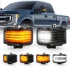 litzland LED Side Mirror Lights 3 Function Compatible with Ford