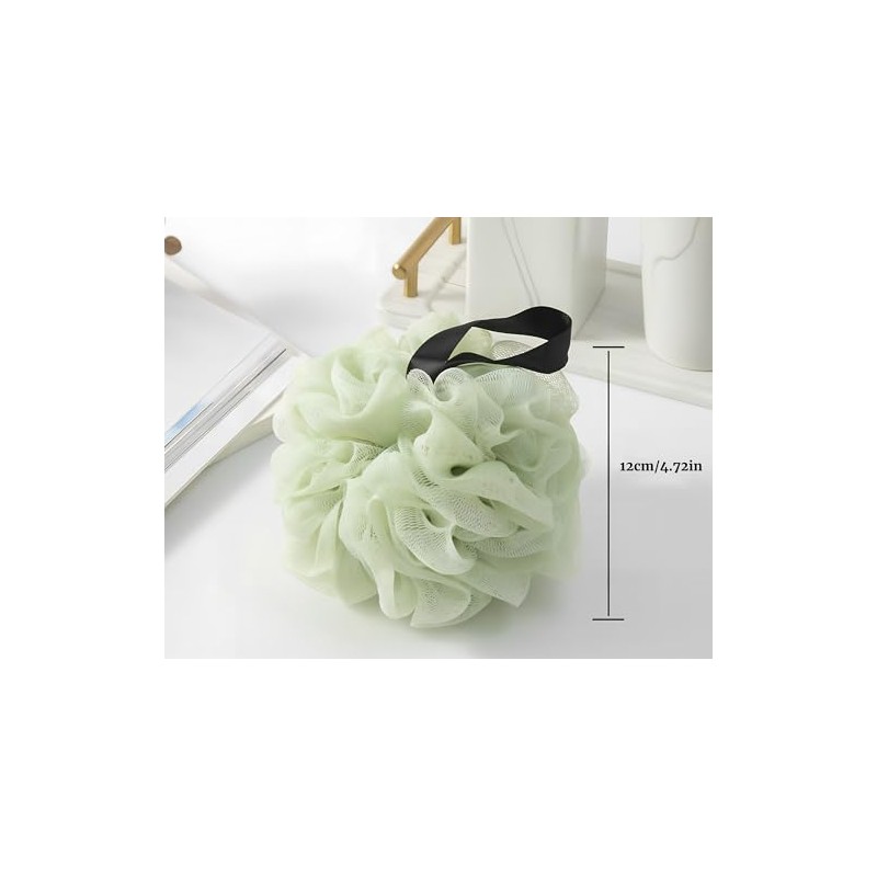 Esponjas Lufa Ducha Paquete Unidades Tonos Pastel Azul Morado Verde