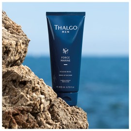 THALGO Men, Wake-up Shower Gel, Men's Body Wash, Male Body Wash, Liquid Soap and Shampoo for Men, Moisturizing Shower Gel, 6.76 Fl Oz