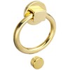 Baldwin 0195031 Ring Door Knocker, Unlacquered Bright Brass