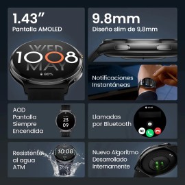 Nueva Actualización Haylou Solar Lite 2 Ultrafino Smartwatch                                                                                          