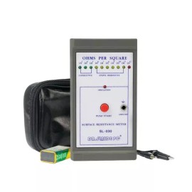 정전기 측정기 절연 저항 측정 임피던스 표면저항 검사기 [SL-030 풀 세트 표준 구성] Electrostatic Measuring Device Insulation Resistance Measuring Impedance Surface Resistance Tester [SL-030 Full Set Standard Configuration]