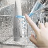 Water Ripple Toothbrush Holder Acrylic Punch Free Wall Mount Toothbrush