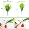 Plantas Artificiales 12 Piezas, 15,5"Artificial Hierba de Trigo Decoraciones, Resistentes
