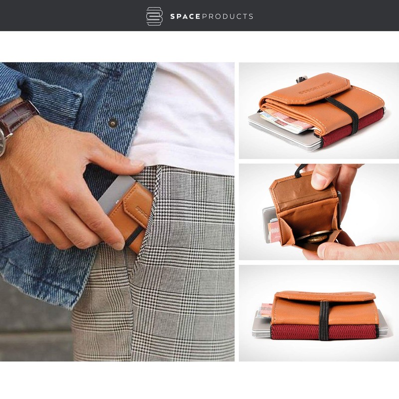Mini Wallet for Men and Women I Very Small Genuine