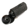 Top Chi Black Obsidian Baoding Balls with Carry Pouch for
