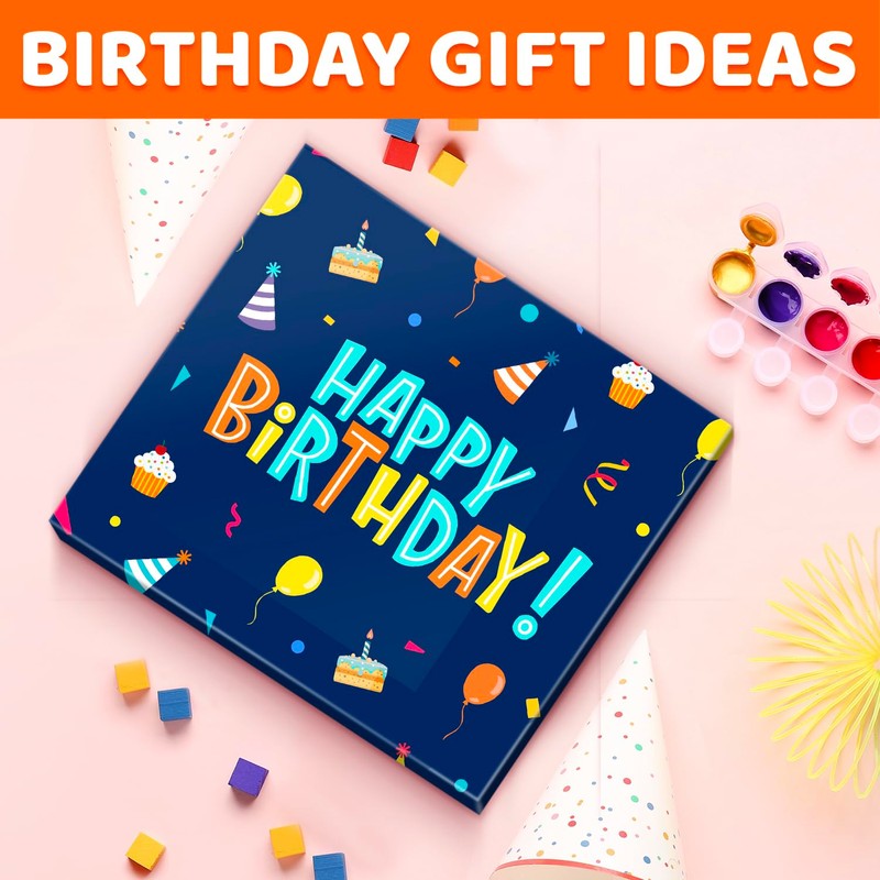 HAPPYPOP 16 Year Old Gifts - Black 16th Birthday Socks