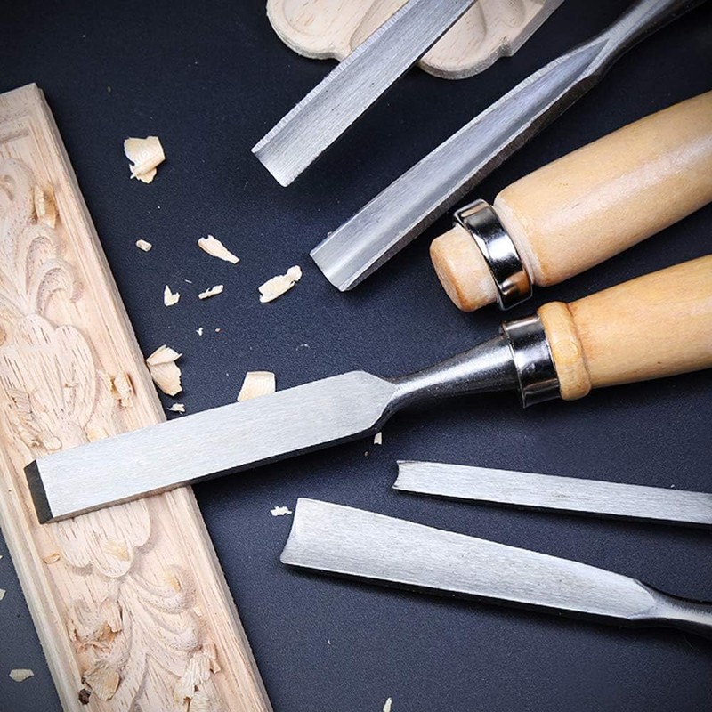 Monkey King Bar-12pcs Wood Carving Chisel Set- Sharp Woodworking Tools