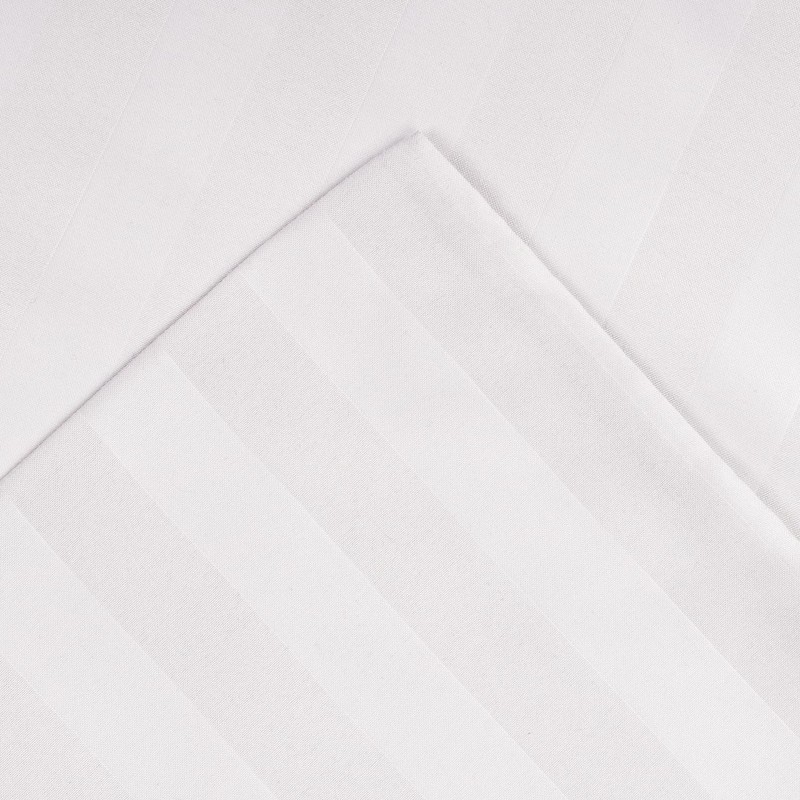 Moonlight Bedding Pillow cases 2 pack - White Stripe 50x75cm
