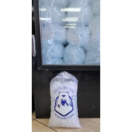 Ice Bags with Drawstring Heavy Duty Commercial Grade (8 lb Pack 500)