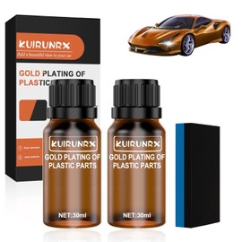 KUIRUNRX® Plastic Refresher, Plastic Restoration for Car, Repair Agent for Car Plastics, Plastic Restoration Agent for Car, for Refurbishing Motor Vehicles (2 Pieces)