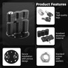2 PCS RX-LOX-PM Pack Mount Lock 2 Pack with Same