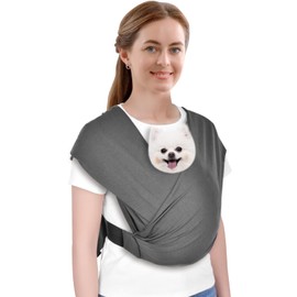 CUBY Dog Carrier Strap, Dog Backpack, Pet, Carry Bag, Small Dog, Front Holding Pet, Backpack, Dog, Sling, Soft Fabric, Hands-free Adjustable, Dog Sling, Free Both Hands, Convenient To Carry
