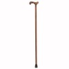 PCP Solid Beach Wood Cane, Derby Handle, Walking Aid with